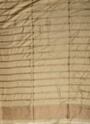 Copper Banarasi silk saree
